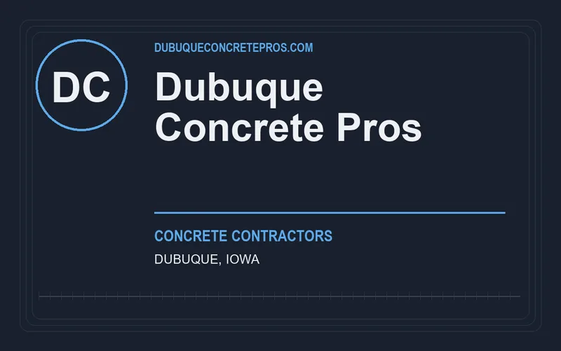 Dubuque Concrete Pros in Dubuque, Iowa