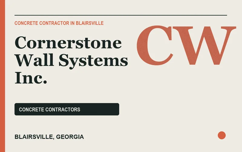 Cornerstone Wall Systems Inc. in Blairsville, Georgia