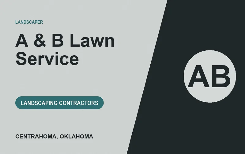 A & B Lawn Service in Centrahoma, Oklahoma