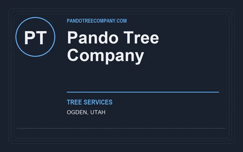 Pando Tree Company in Ogden, Utah