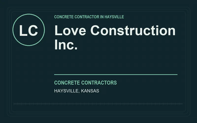 Love Construction Inc. in Haysville, Kansas