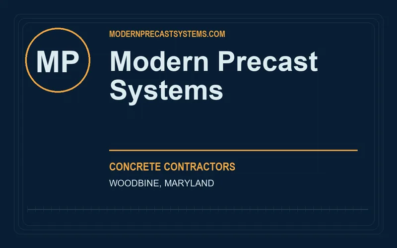 Modern Precast Systems in Woodbine, Maryland