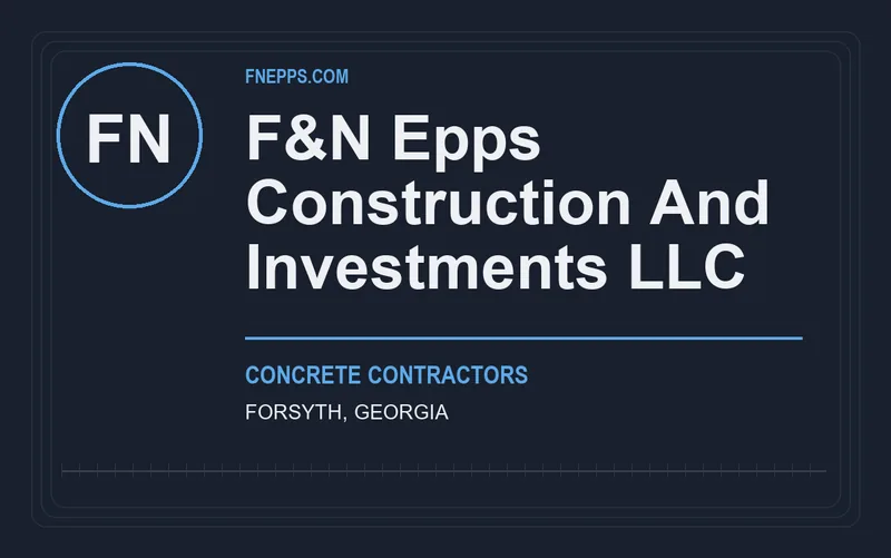 F&N Epps Construction And Investments LLC in Forsyth, Georgia