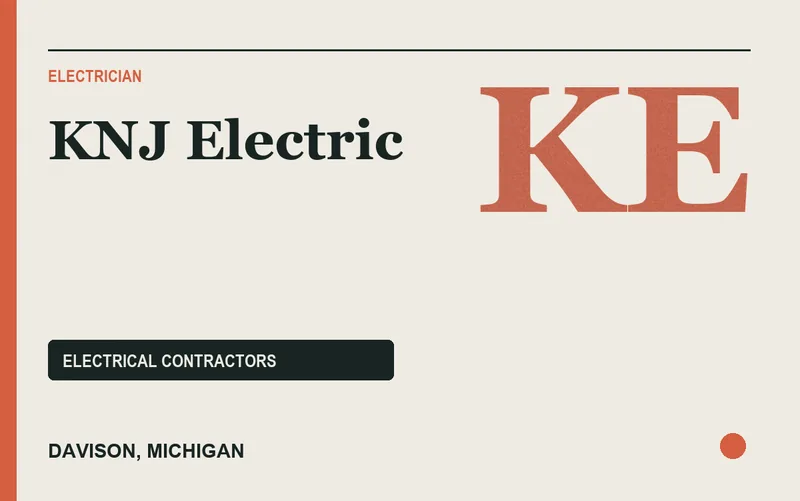 KNJ Electric in Davison, Michigan