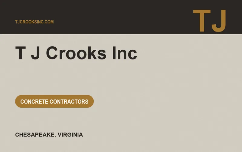 T J Crooks Inc in Chesapeake, Virginia