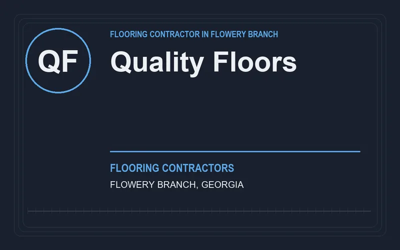Quality Floors in Flowery Branch, Georgia