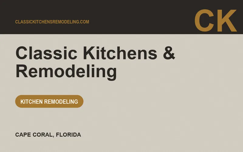 Classic Kitchens & Remodeling in Cape Coral, Florida