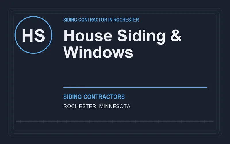 House Siding & Windows in Rochester, Minnesota