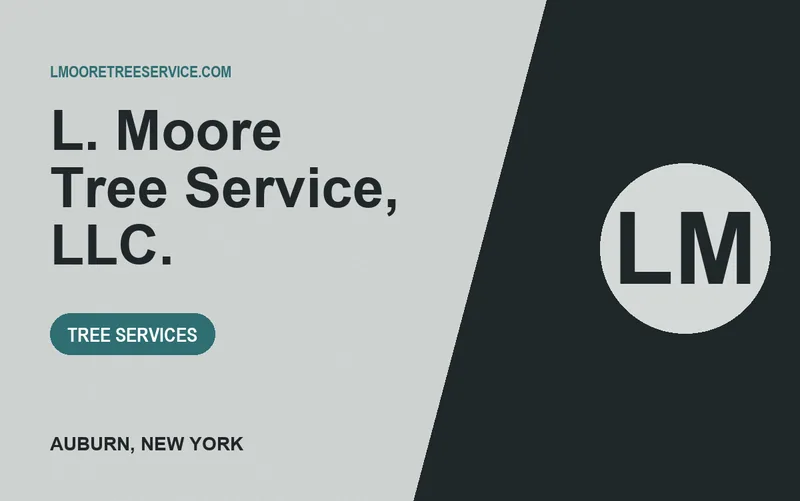 L. Moore Tree Service, LLC. in Auburn, New York