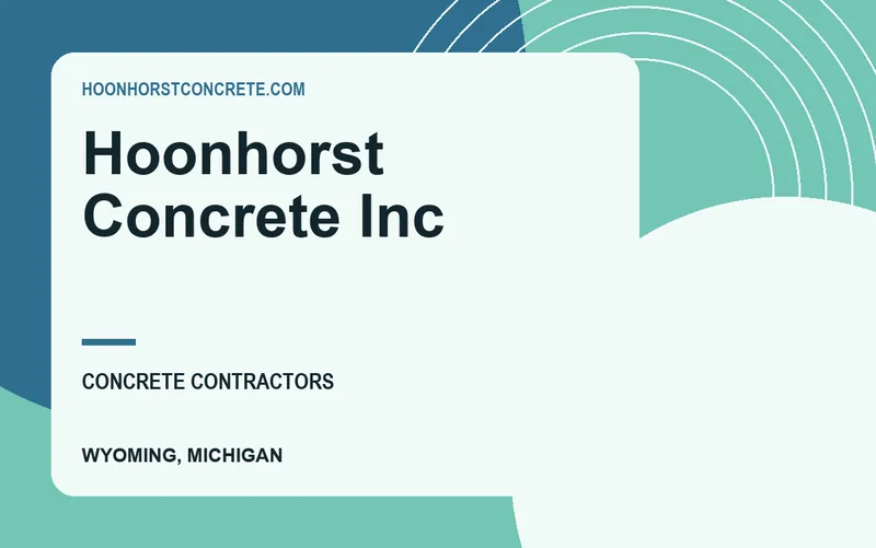 Hoonhorst Concrete Inc in Wyoming, Michigan