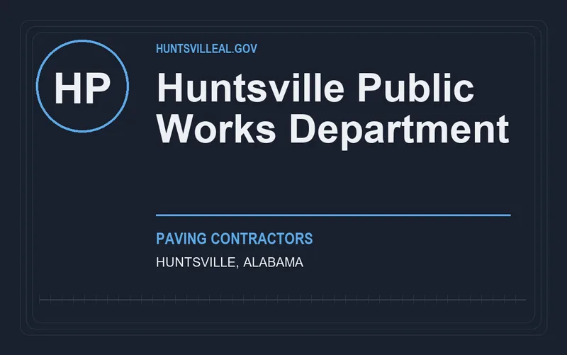 Huntsville Public Works Department in Huntsville, Alabama