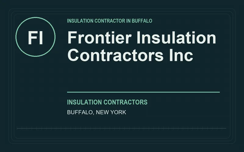 Frontier Insulation Contractors Inc in Buffalo, New York