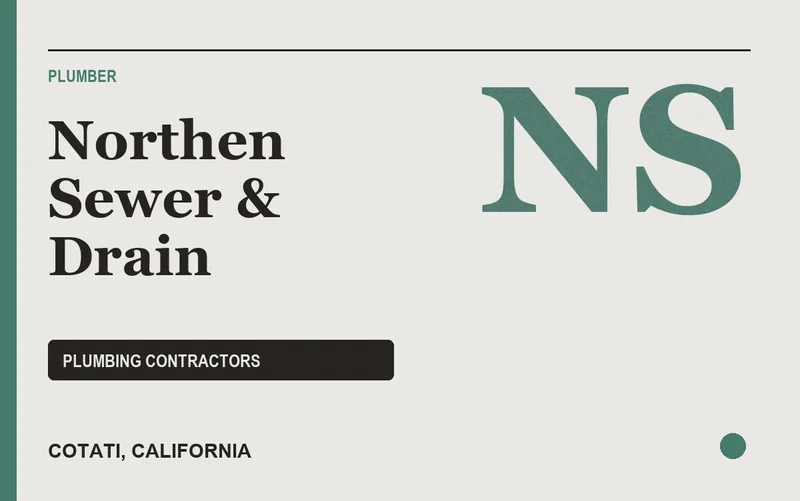 Northen Sewer & Drain in Cotati, California