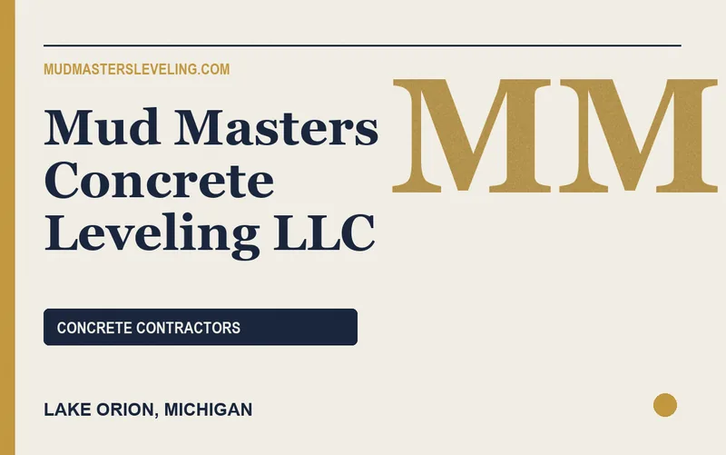 Mud Masters Concrete Leveling LLC in Lake Orion, Michigan