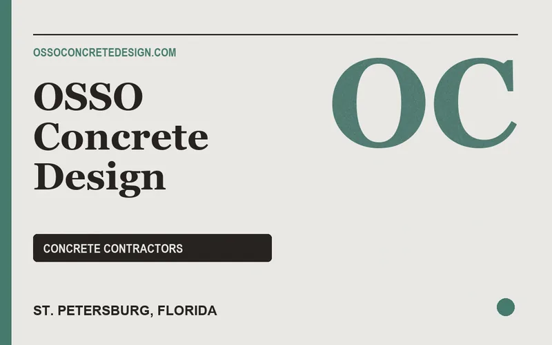 OSSO Concrete Design in St. Petersburg, Florida