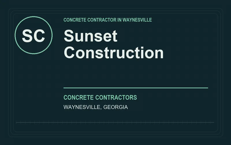 Sunset Construction in Waynesville, Georgia