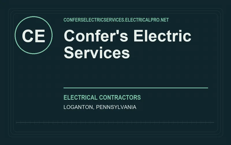 Confer's Electric Services in Loganton, Pennsylvania