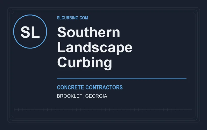 Southern Landscape Curbing in Brooklet, Georgia