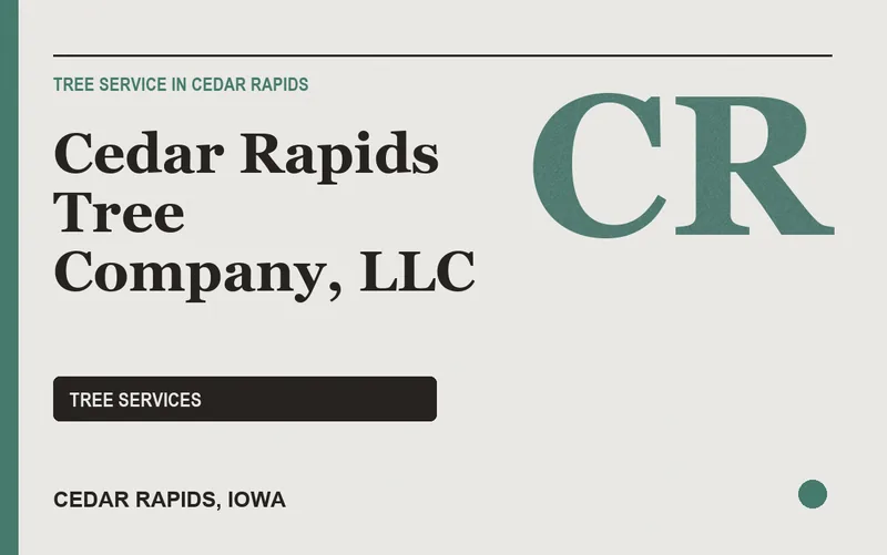 Cedar Rapids Tree Company, LLC in Cedar Rapids, Iowa