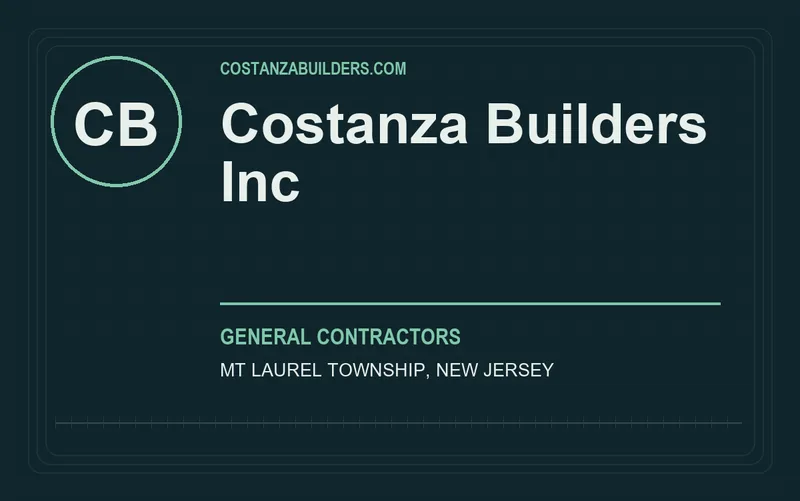 Costanza Builders Inc in Mt Laurel Township, New Jersey