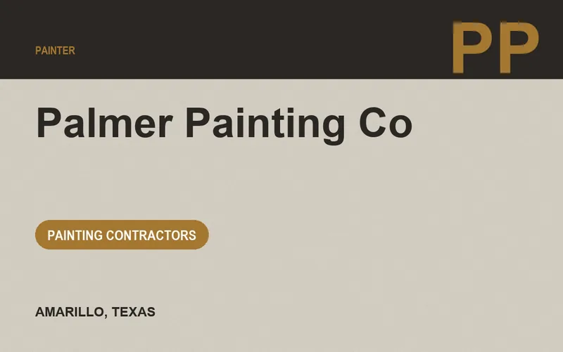 Palmer Painting Co in Amarillo, Texas