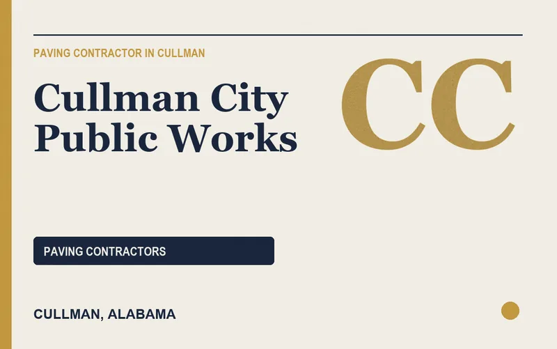 Cullman City Public Works in Cullman, Alabama
