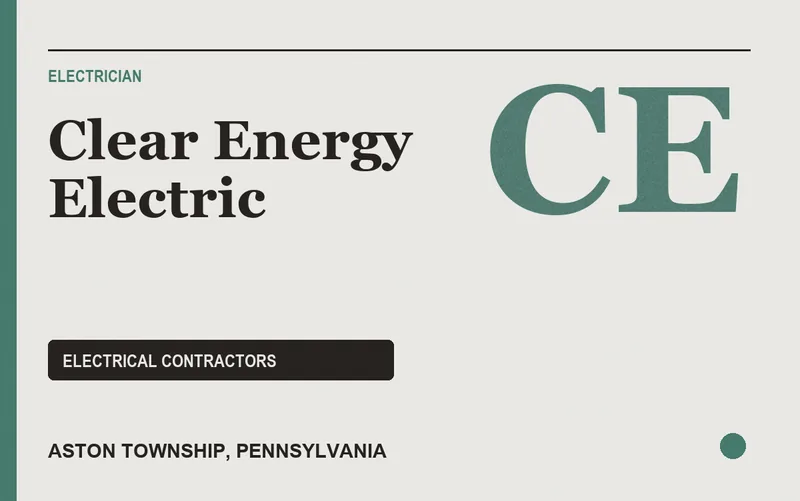 Clear Energy Electric in Aston Township, Pennsylvania