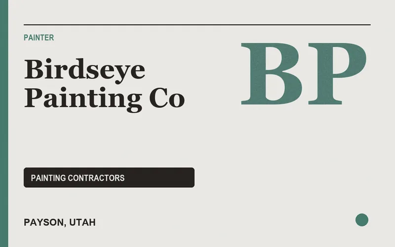 Birdseye Painting Co in Payson, Utah