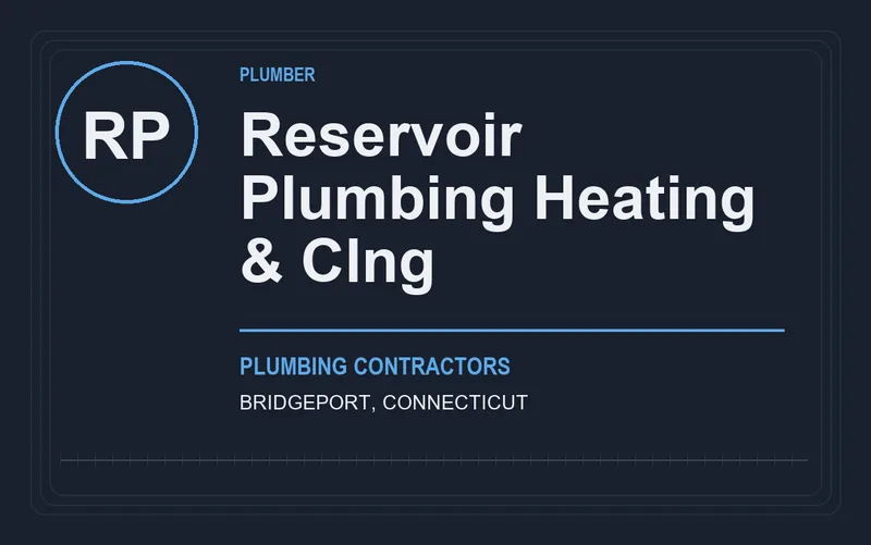 Reservoir Plumbing Heating & Clng in Bridgeport, Connecticut