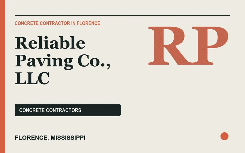 Reliable Paving Co., LLC in Florence, Mississippi