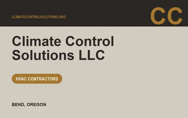 Climate Control Solutions LLC in Bend, Oregon