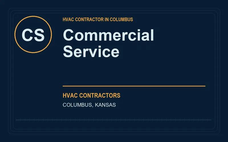 Commercial Service in Columbus, Kansas