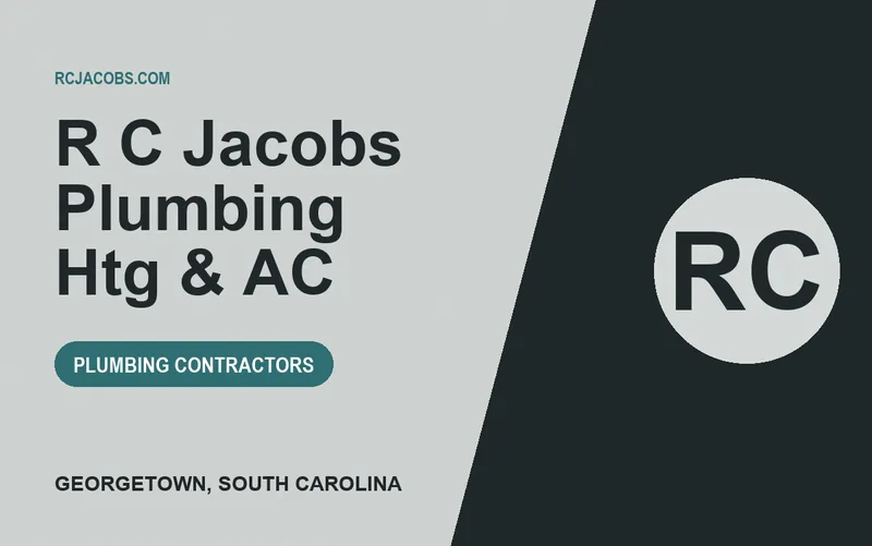 R C Jacobs Plumbing Htg & AC in Georgetown, South Carolina