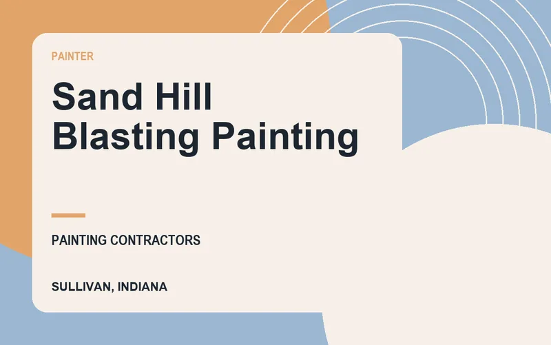 Sand Hill Blasting Painting in Sullivan, Indiana