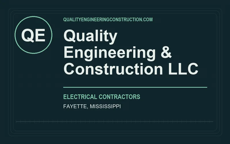 QUALITY ENGINEERING & CONSTRUCTION LLC in Fayette, Mississippi