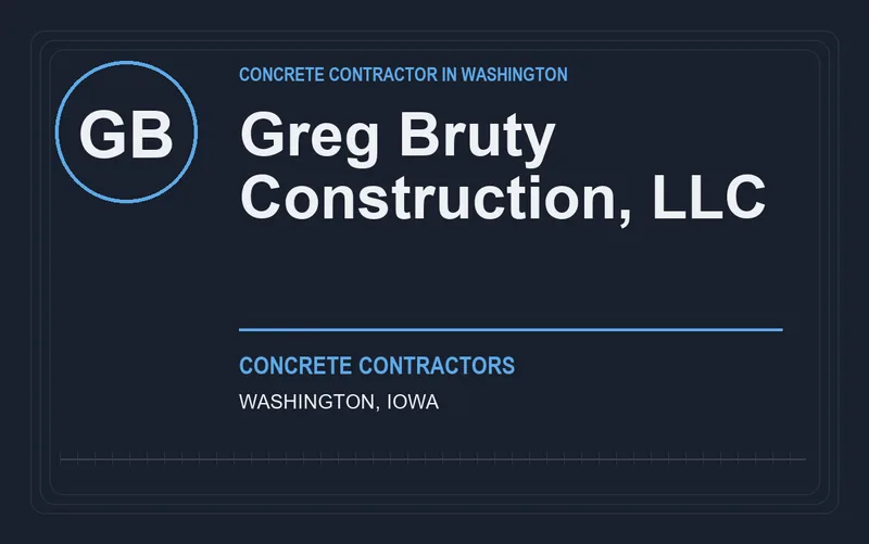 Greg Bruty Construction, LLC in Washington, Iowa