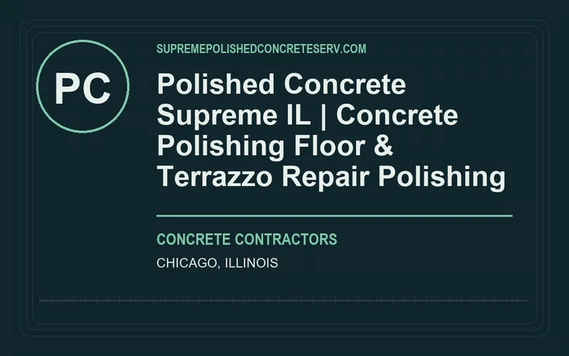 Polished Concrete Supreme IL | Concrete Polishing Floor & Terrazzo Repair Polishing in Chicago, Illinois