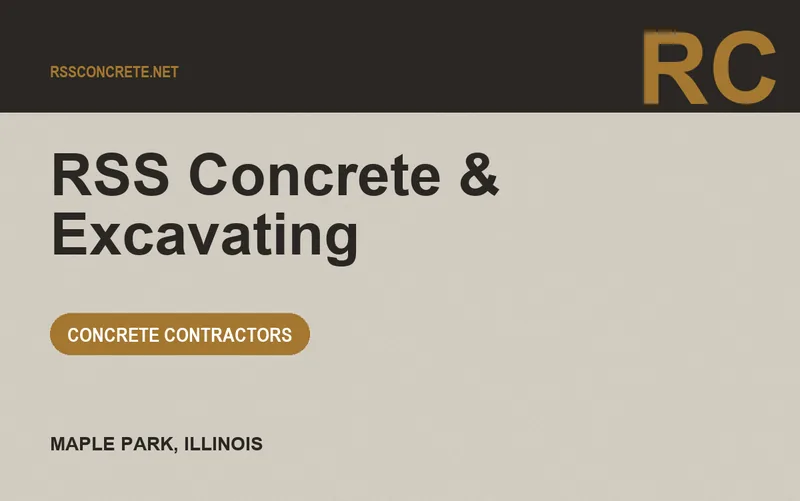 RSS Concrete & Excavating in Maple Park, Illinois
