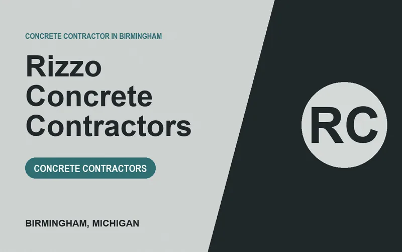 Rizzo Concrete Contractors in Birmingham, Michigan