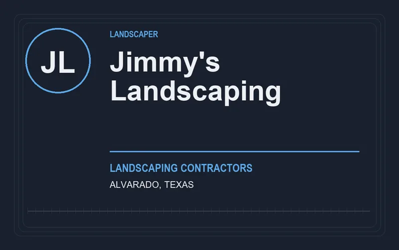 Jimmy's Landscaping in Alvarado, Texas