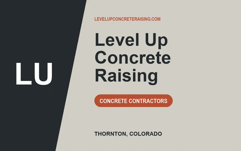 Level Up Concrete Raising in Thornton, Colorado