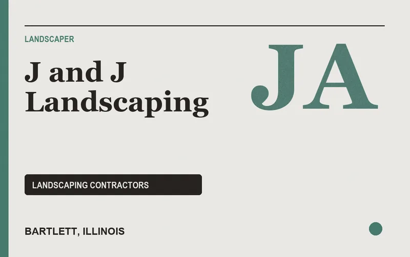 J and J Landscaping in Bartlett, Illinois