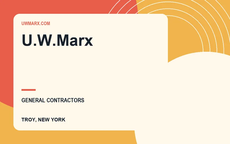 U.W.Marx in Troy, New York
