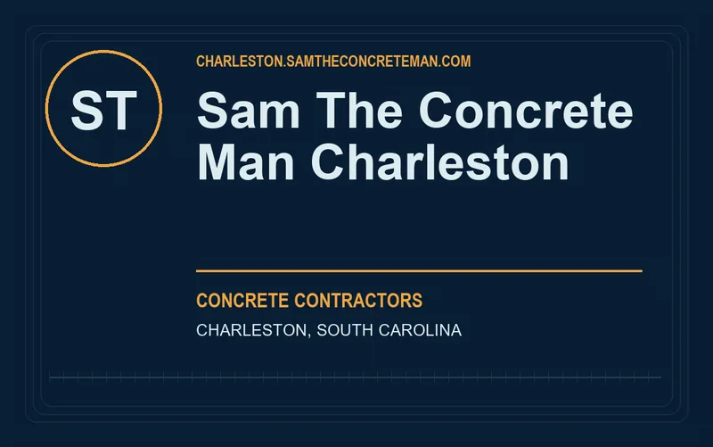 Sam The Concrete Man Charleston in Charleston, South Carolina