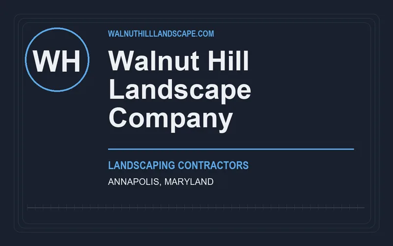 Walnut Hill Landscape Company in Annapolis, Maryland