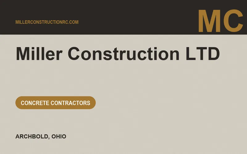 Miller Construction LTD in Archbold, Ohio