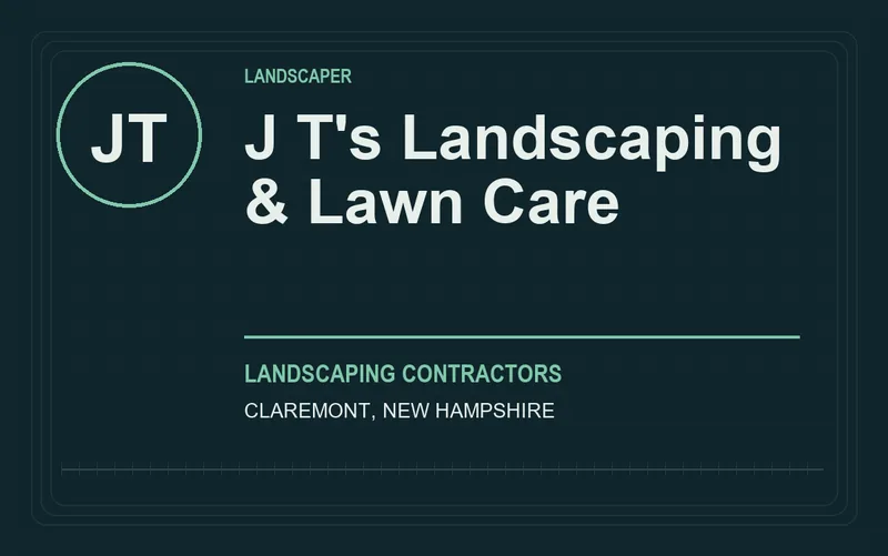 J T's Landscaping & Lawn Care in Claremont, New Hampshire