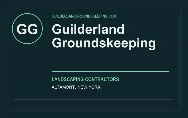 Guilderland Groundskeeping in Altamont, New York
