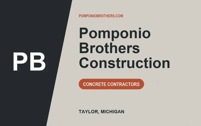 Pomponio Brothers Construction in Taylor, Michigan