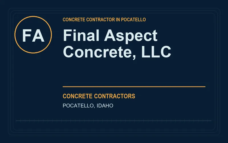 Final Aspect Concrete, LLC in Pocatello, Idaho